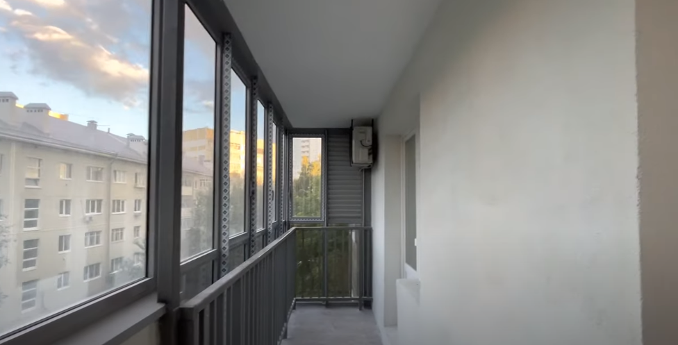 Холодное остекление балкона